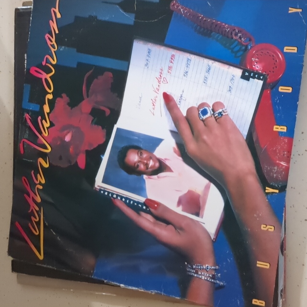 Luther vandross  ( Busy Body) Vinyl Record